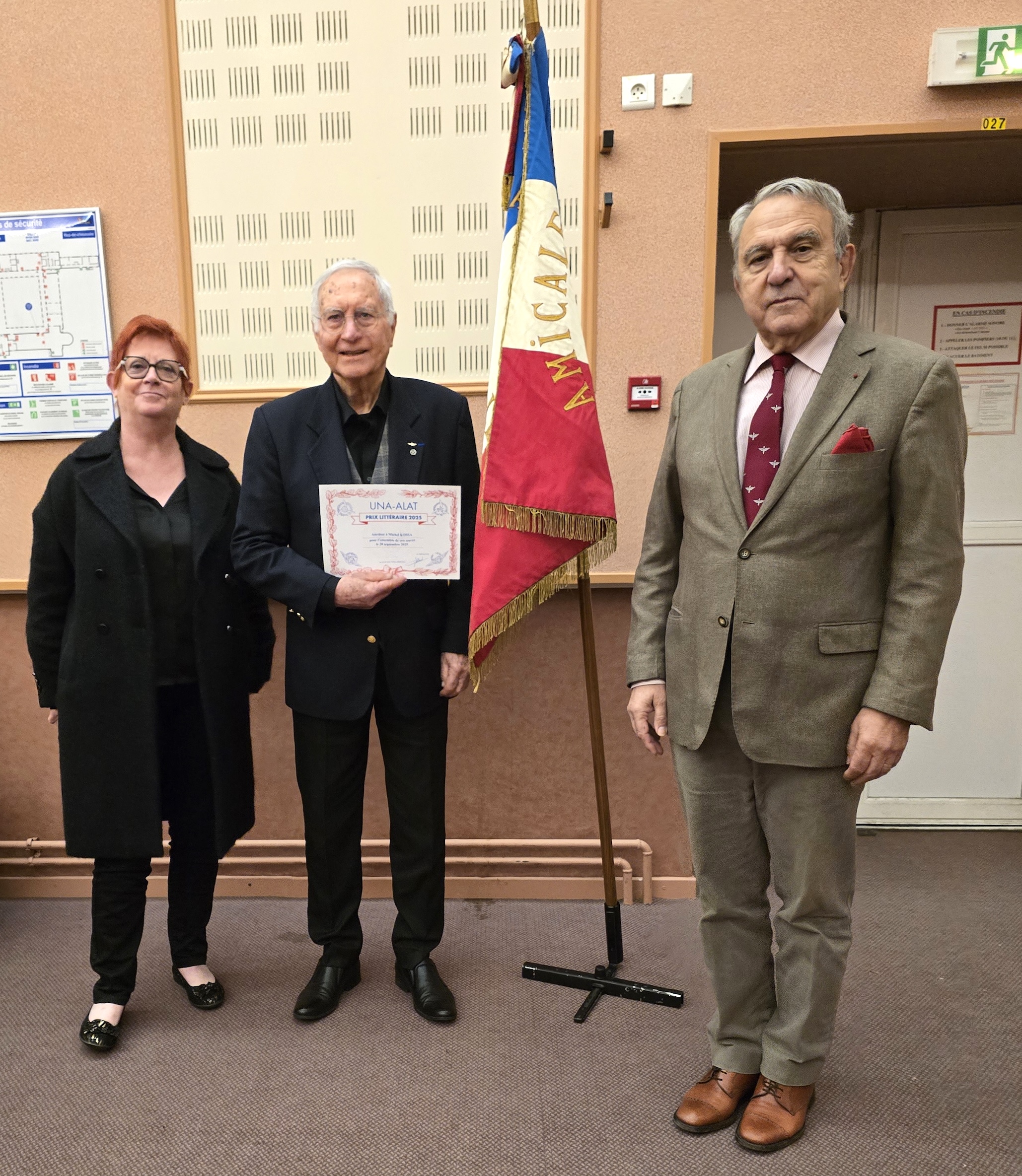 20 novembre 2025 Michel Kossa et son épouse